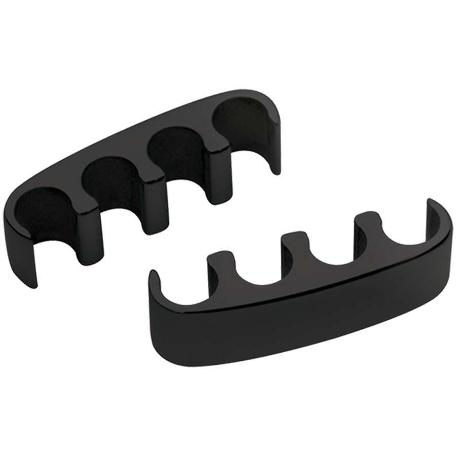 Billet Specialties 69681 4 Wire Separator Floating Black Pair Billet Specialties 69681