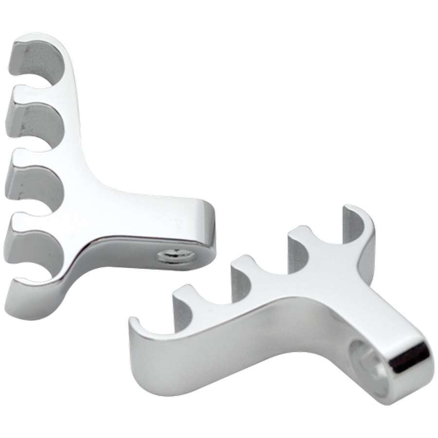 Billet Specialties 69704 Plug Wire Separators 8.5mm 4 Wire V/C Mount Billet Specialties 69704