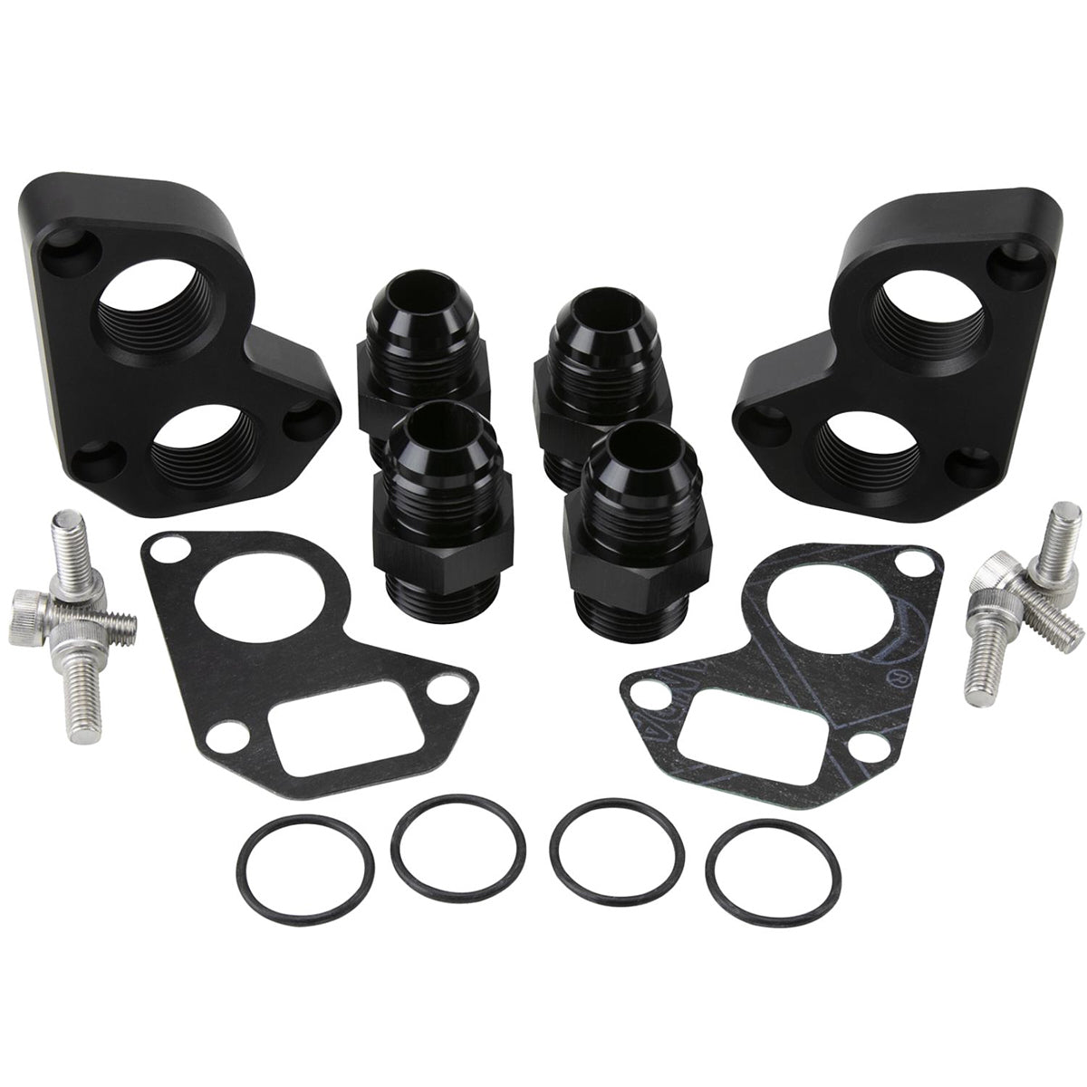 Billet Specialties 77123 LS Engine Remote Water Pump Adapters Billet Specialties 77123