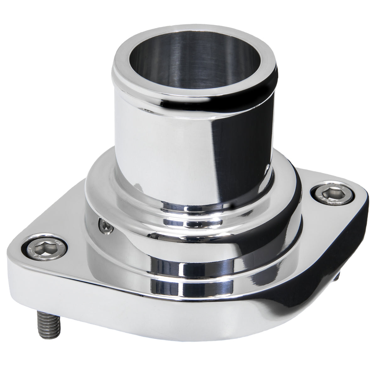 Billet Specialties 90135 Thermostat Housing Strai ght LS 10-Up Polished Billet Specialties 90135