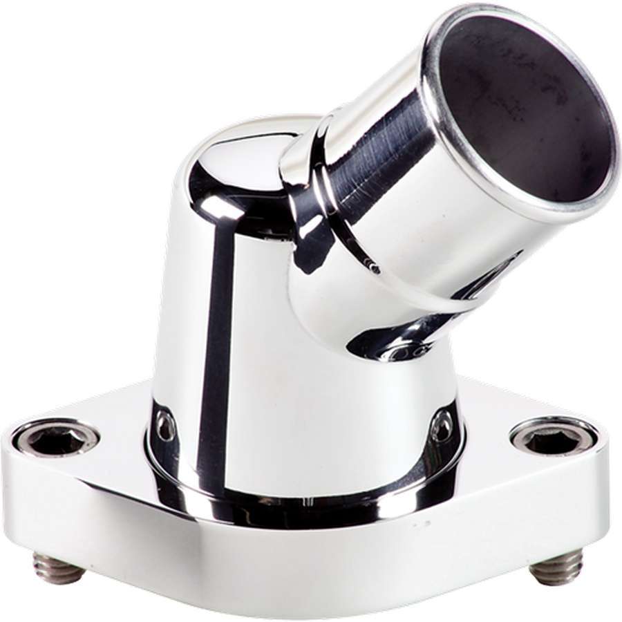 Billet Specialties 90420 Polished Thermostat Hsng 45 Deg. Swivel Billet Specialties 90420