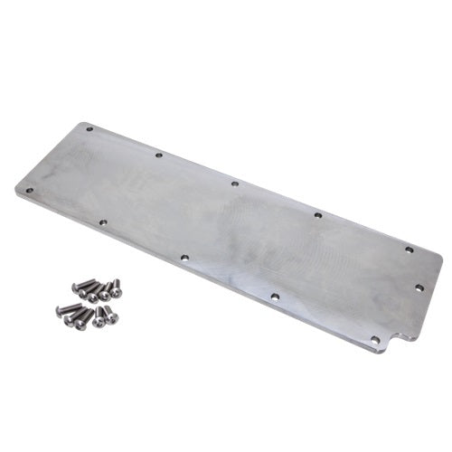 Billet Specialties 95059 LS Plain Valley Cover Machine Finish Billet Specialties 95059