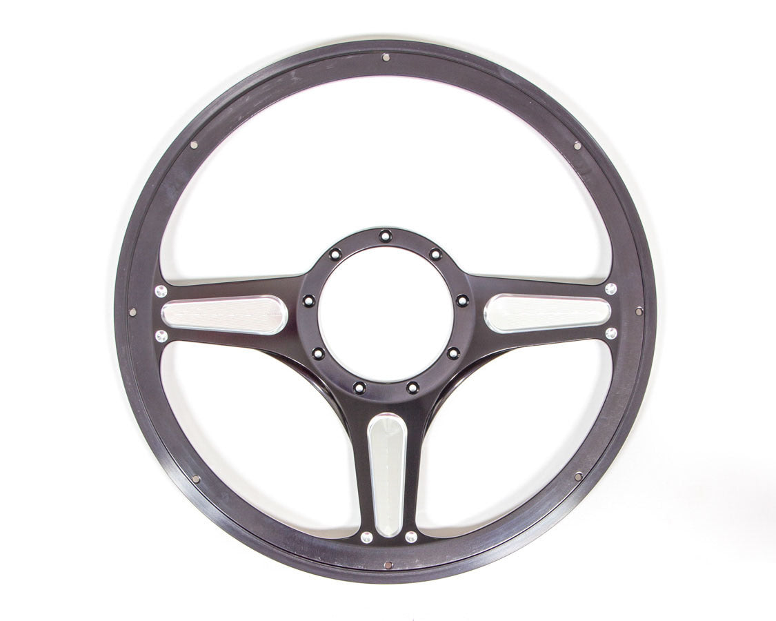 Billet Specialties BLK30103 Street Lite Steering Wheel Black Billet Specialties BLK30103