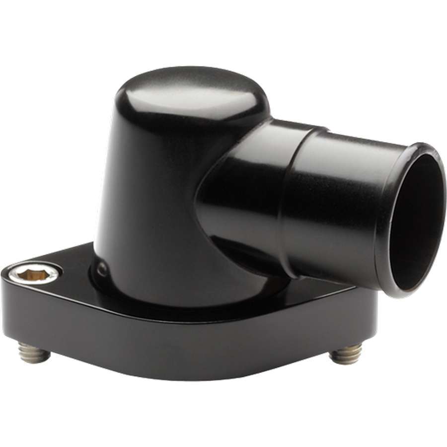 Billet Specialties BLK90220 Black Chevy 0 Degree Water Neck Billet Specialties BLK90220