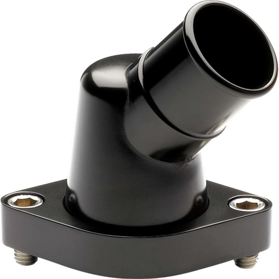 Billet Specialties BLK90420 Black Chevy 45 Degree Water Neck Billet Specialties BLK90420