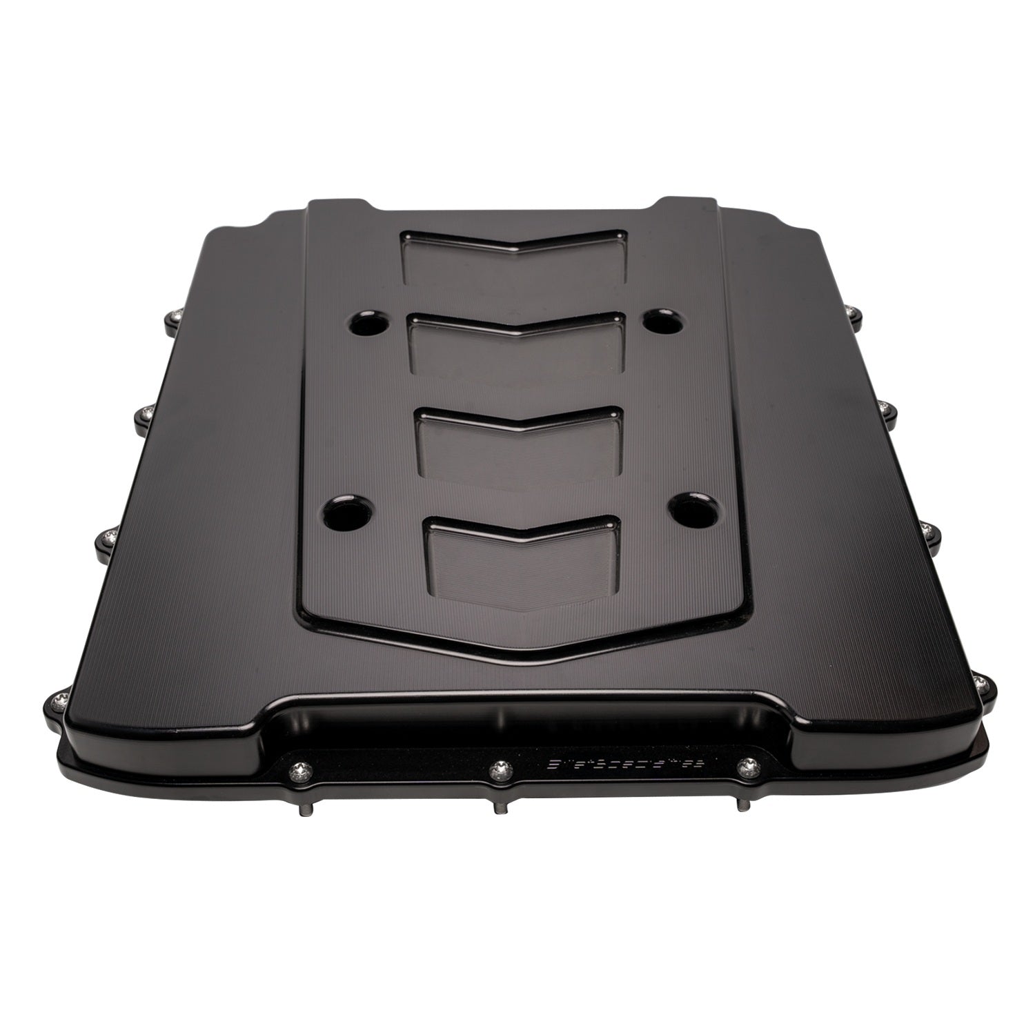 Billet Specialties BLK95068 LS GenV LT4 Supercharger Lid Chevron Black Billet Specialties BLK95068