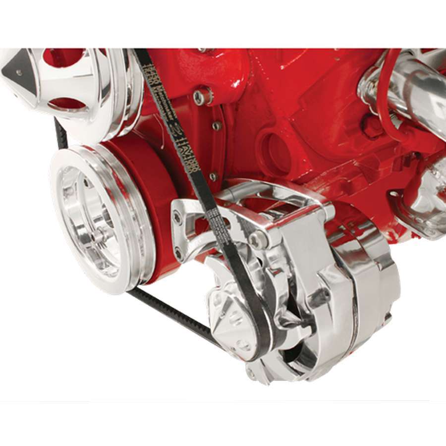 Billet Specialties FM0105PC SBC Alt Bracket SWP Low Mount Drivers Side Billet Specialties FM0105PC