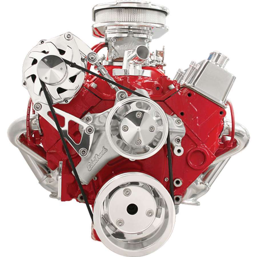 Billet Specialties FM2110PC SBC LWP Serpentine Conv. Kit Billet Specialties FM2110PC