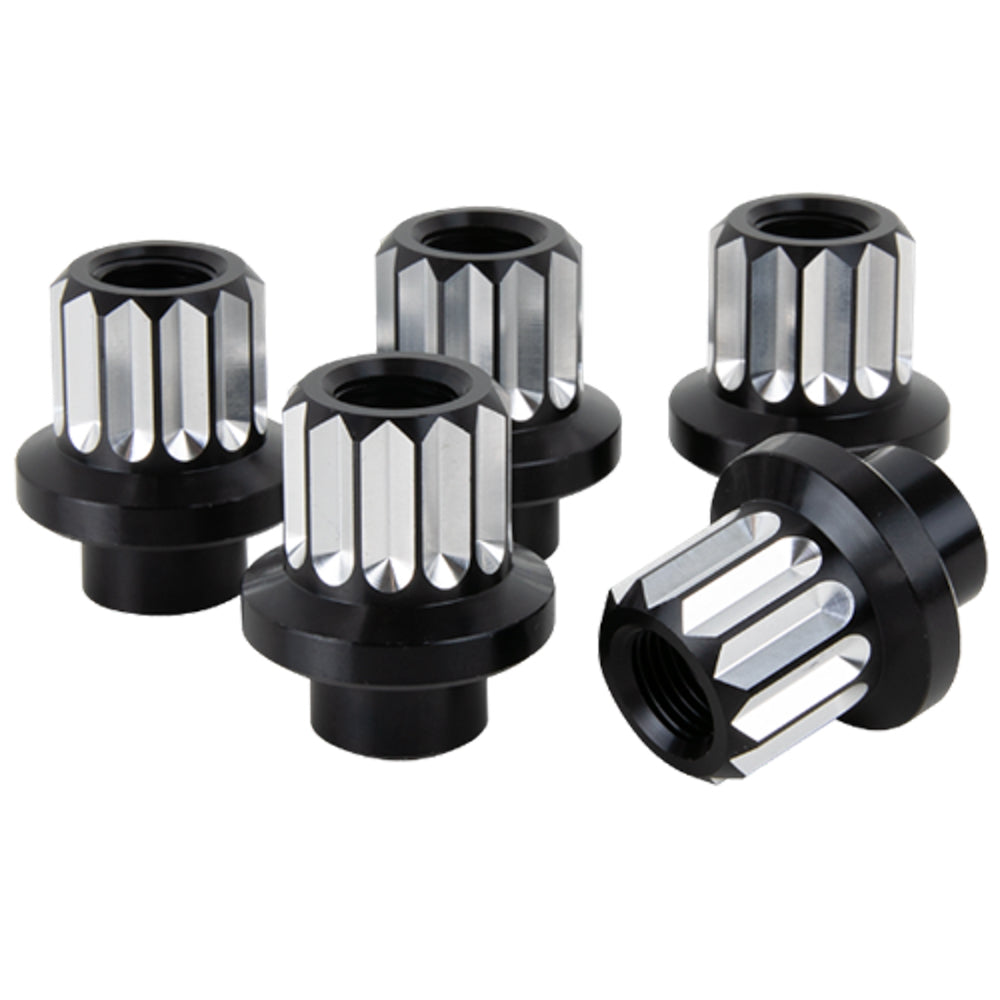 Billet Specialties LNRMS122050 Race Lug Nuts 5 Pack 1/2-20 x 1/2in Billet Specialties LNRMS122050