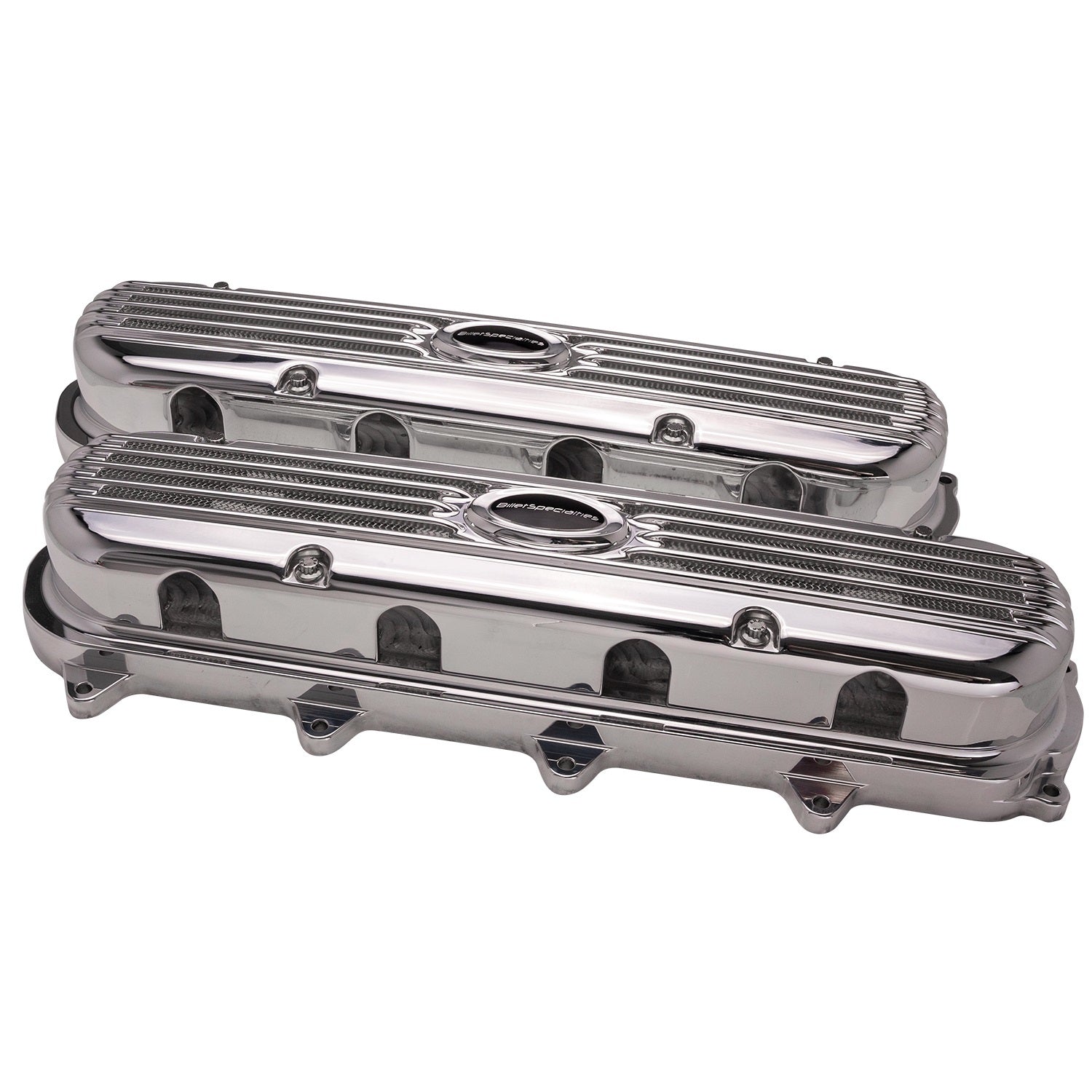 Billet Specialties P95570 Valve Covers Gen V LT Ribbed Polished Billet Specialties P95570