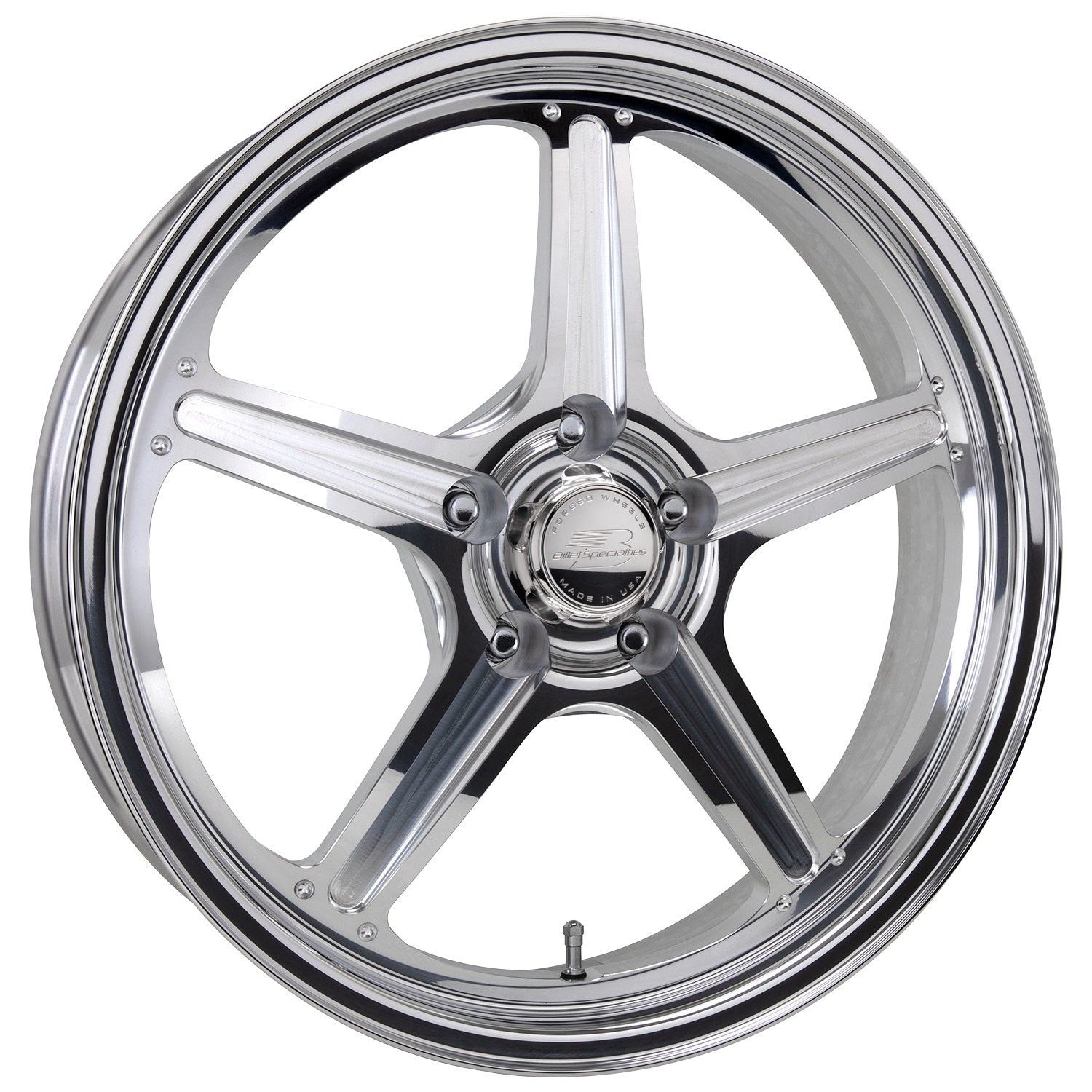 Billet Specialties RSF23745Z6120 Street Lite Wheel 17X4.5 2.0IN BS Billet Specialties RSF23745Z6120