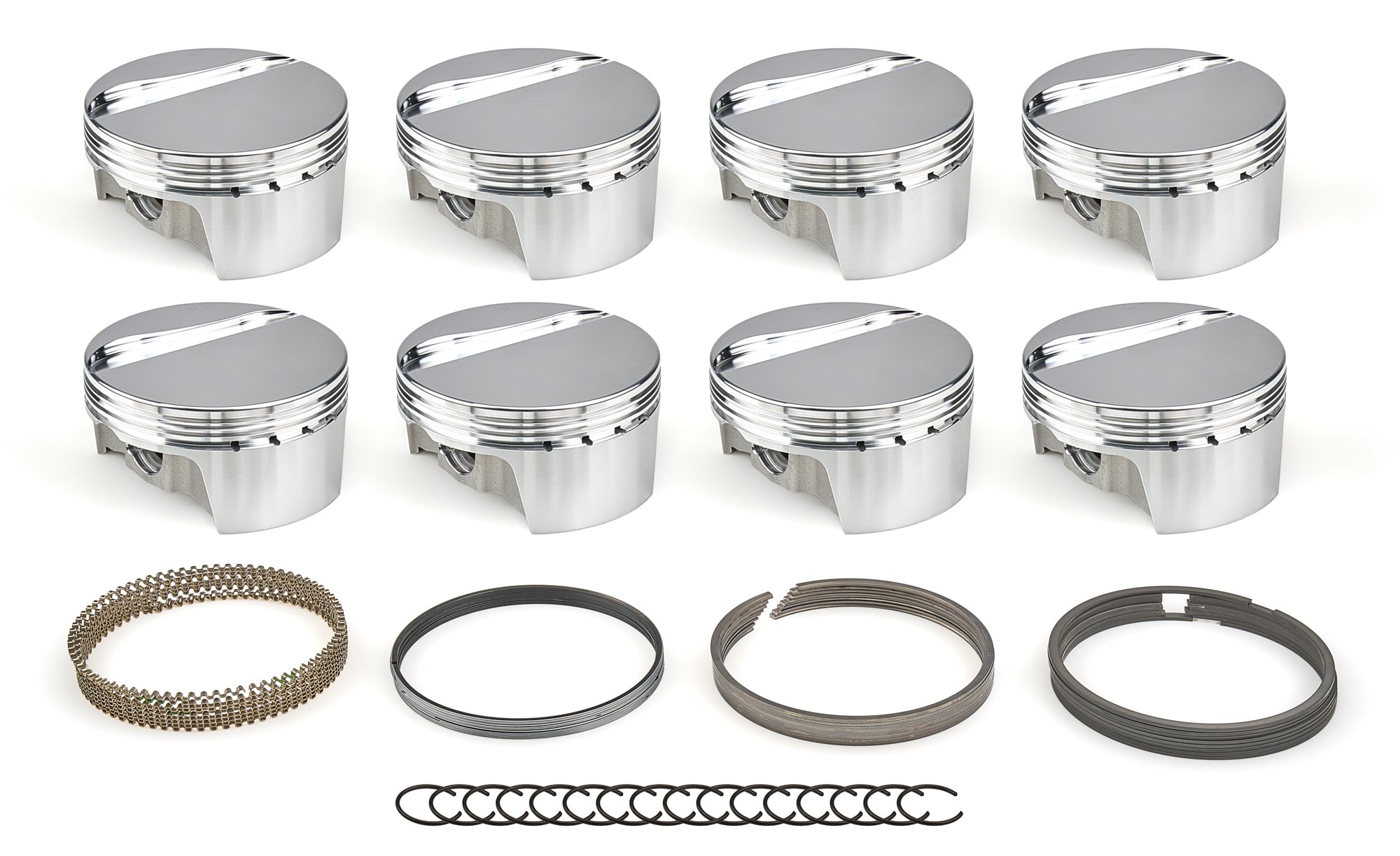 Bullet Series BLS1009-007P GM LS F/T Piston Set w/Rings 3.905 Bore Bullet Series BLS1009-007P