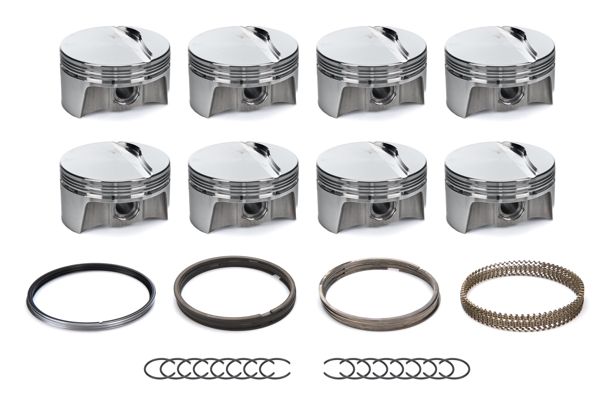 Bullet Series BLS1112-007-SET GM LS F/T Piston Set w/Rings 3.905 Bore Bullet Series BLS1112-007-SET