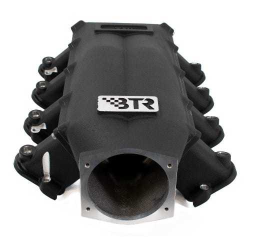 Brian Tooley Racing TRA-3-BLK-P105-V2 Trinity Intake Manifold Black LS3 Brian Tooley Racing TRA-3-BLK-P105-V2