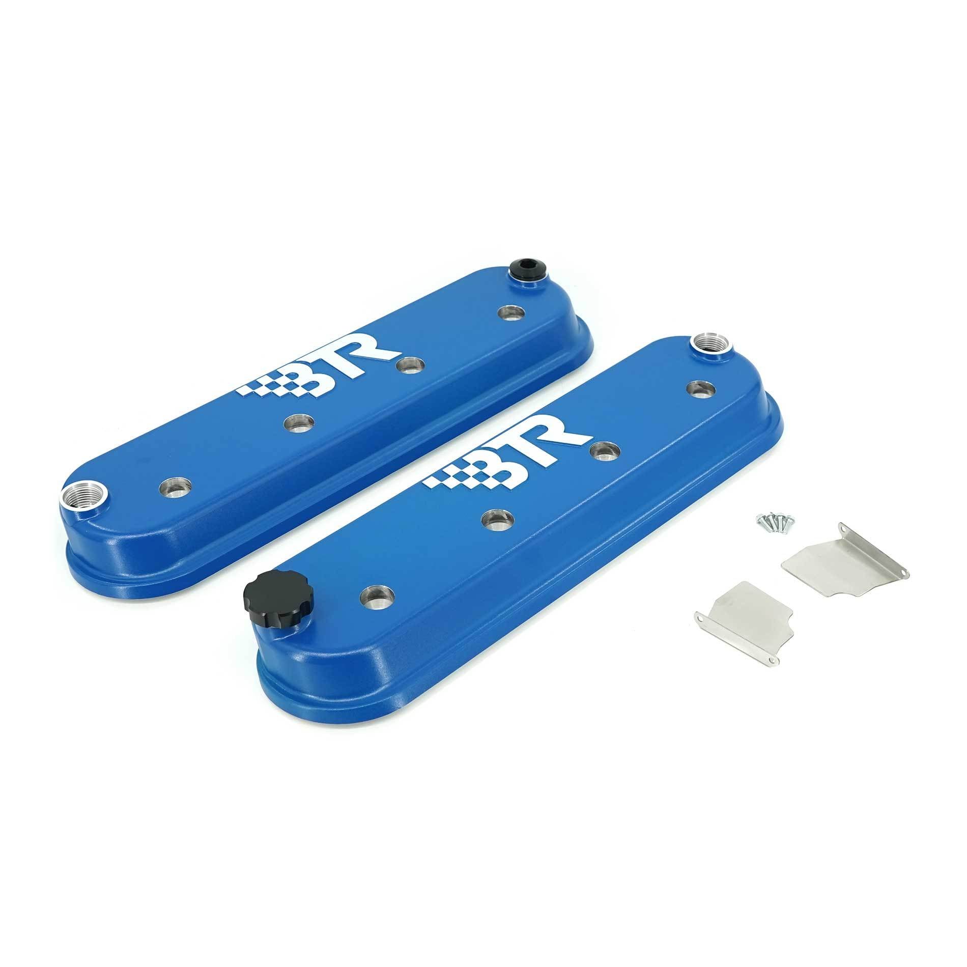 Brian Tooley Racing VCA-02-BLUE Blue LS Valve Covers No Coil Mounts Brian Tooley Racing VCA-02-BLUE
