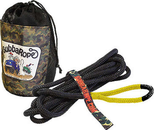 Bubba Rope 176650YWG Lil Bubba Rope 1/2in X 20ft YelloW Eyes Bubba Rope 176650YWG
