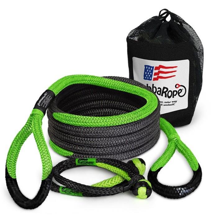 Bubba Rope 176842GR UTV/SxS Recovery Gear Set 5/8in x 20ft Green Bubba Rope 176842GR