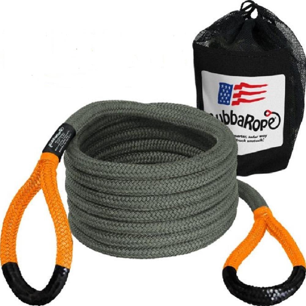 Bubba Rope 176855DRG Jeep Recovery Gear Set 3/4in x 30ft Gray/Orange Bubba Rope 176855DRG