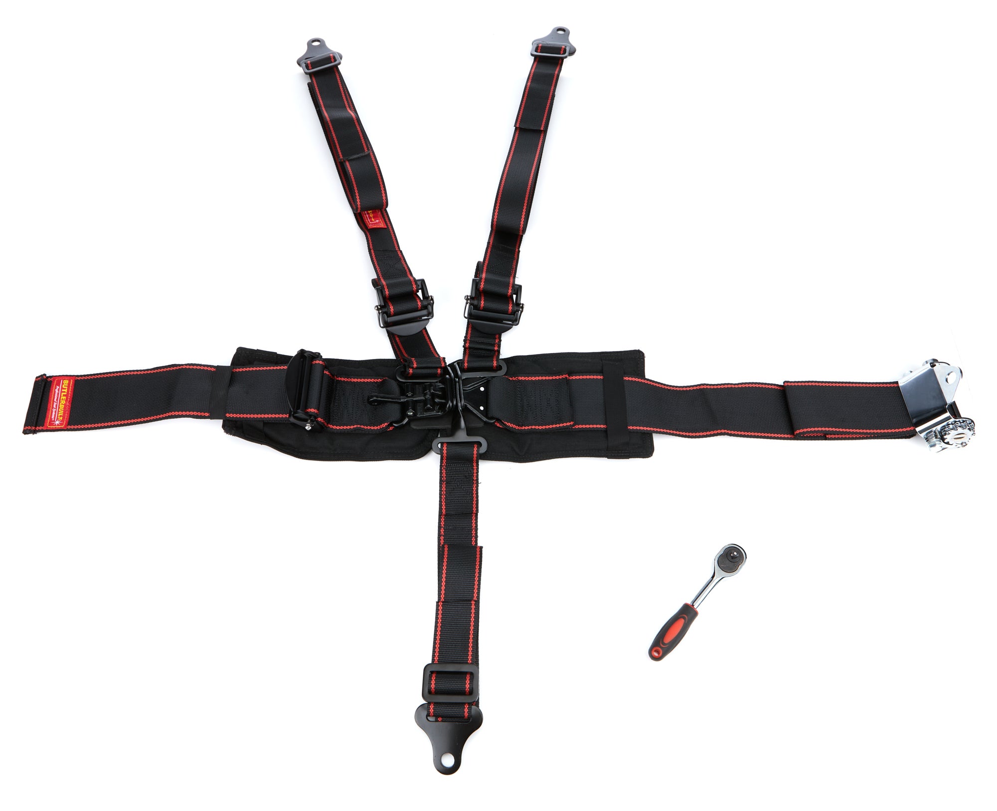 Butler Built BB1220916 Harness Elite 5pt L&L P/U Ratchet Black Butler Built BB1220916