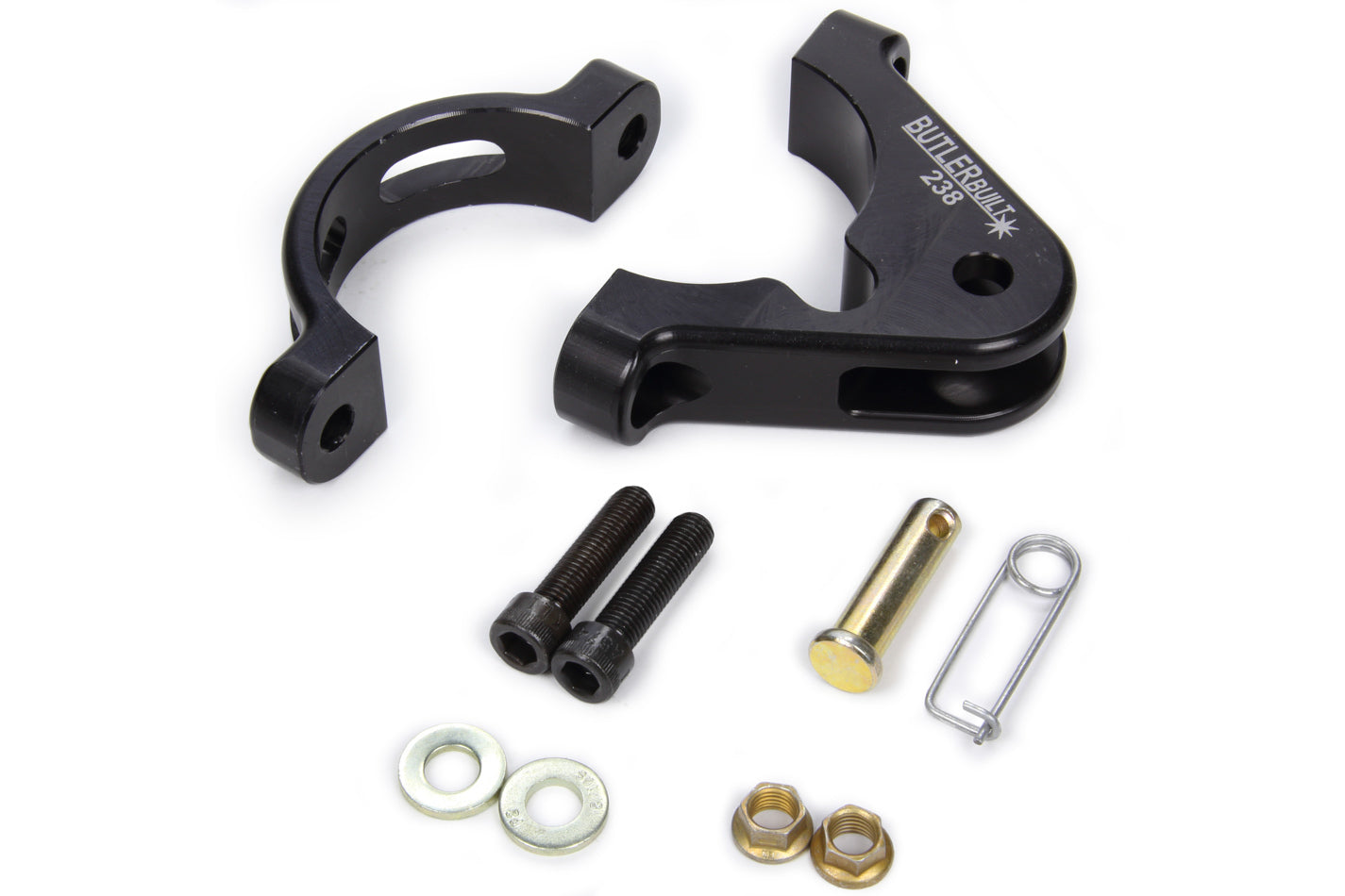 Butler Built BBP-4921-1-CA-238 2-3/8 Axle Tether Clamp Only Single Butler Built BBP-4921-1-CA-238