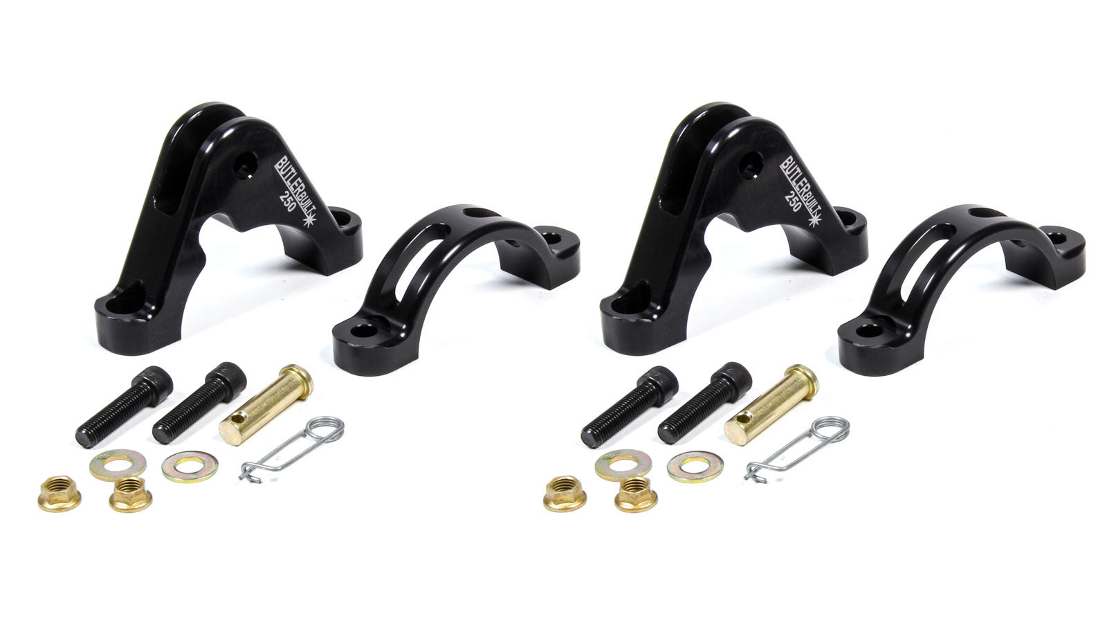 Butler Built BBP-4921-1-CA-250-2 2-1/2 Axle Tether Clamps Only Pair Butler Built BBP-4921-1-CA-250-2