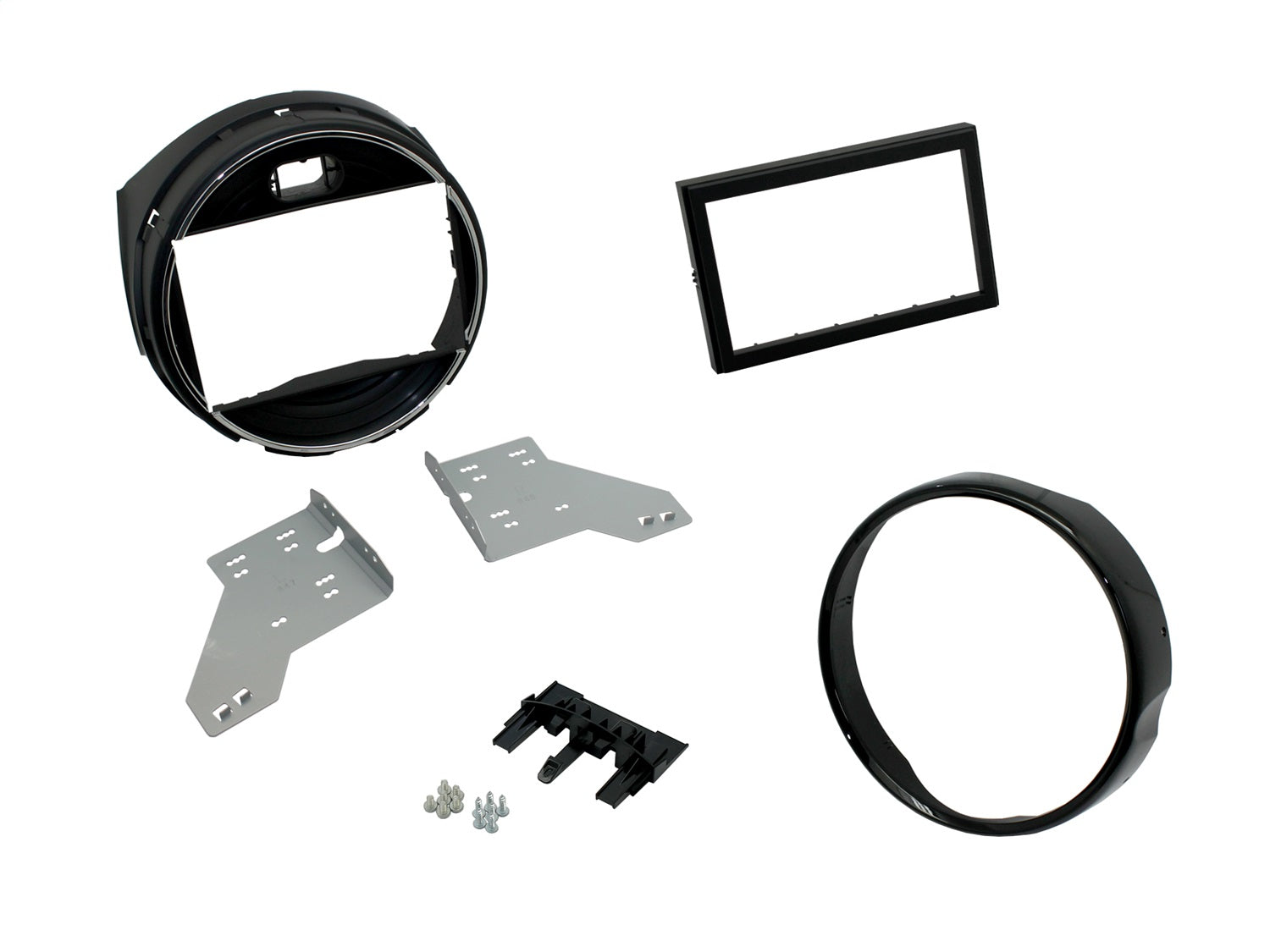 Scosche BW2379DDB Custom Fit ISO Double DIN Stereo Installation Kit Scosche BW2379DDB