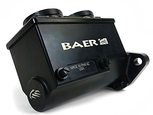 Baer Brake Systems 6801274LP ReMaster 2-Bolt GM/Ford Master Cyl Assembly, Black, 1-1/8in bore, Left port. Baer Brake Systems 6801274LP
