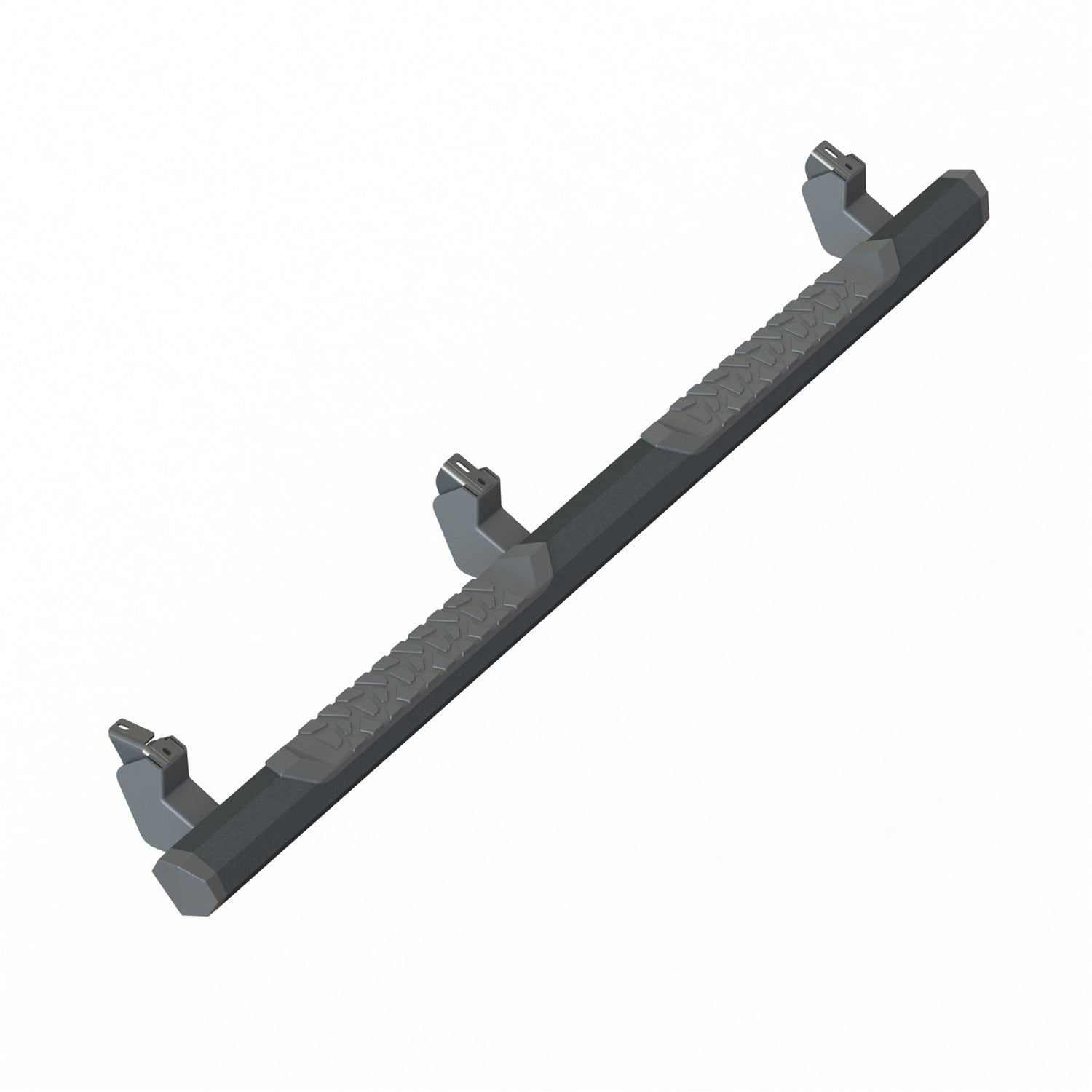 GEM TUBES 300076 OCTA Series Nerf Bar; Aluminum; Black Powder Coat Finish; GEM TUBES 300076