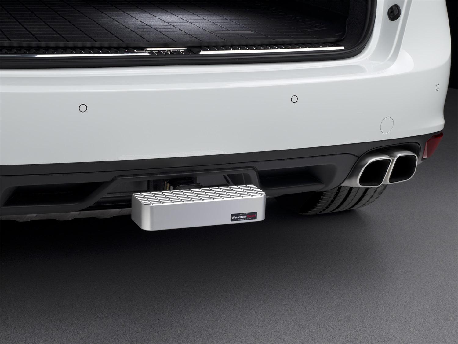 Weathertech 8ABS5V2 Billet BumpStep®; Black; 2 in.; Weathertech 8ABS5V2