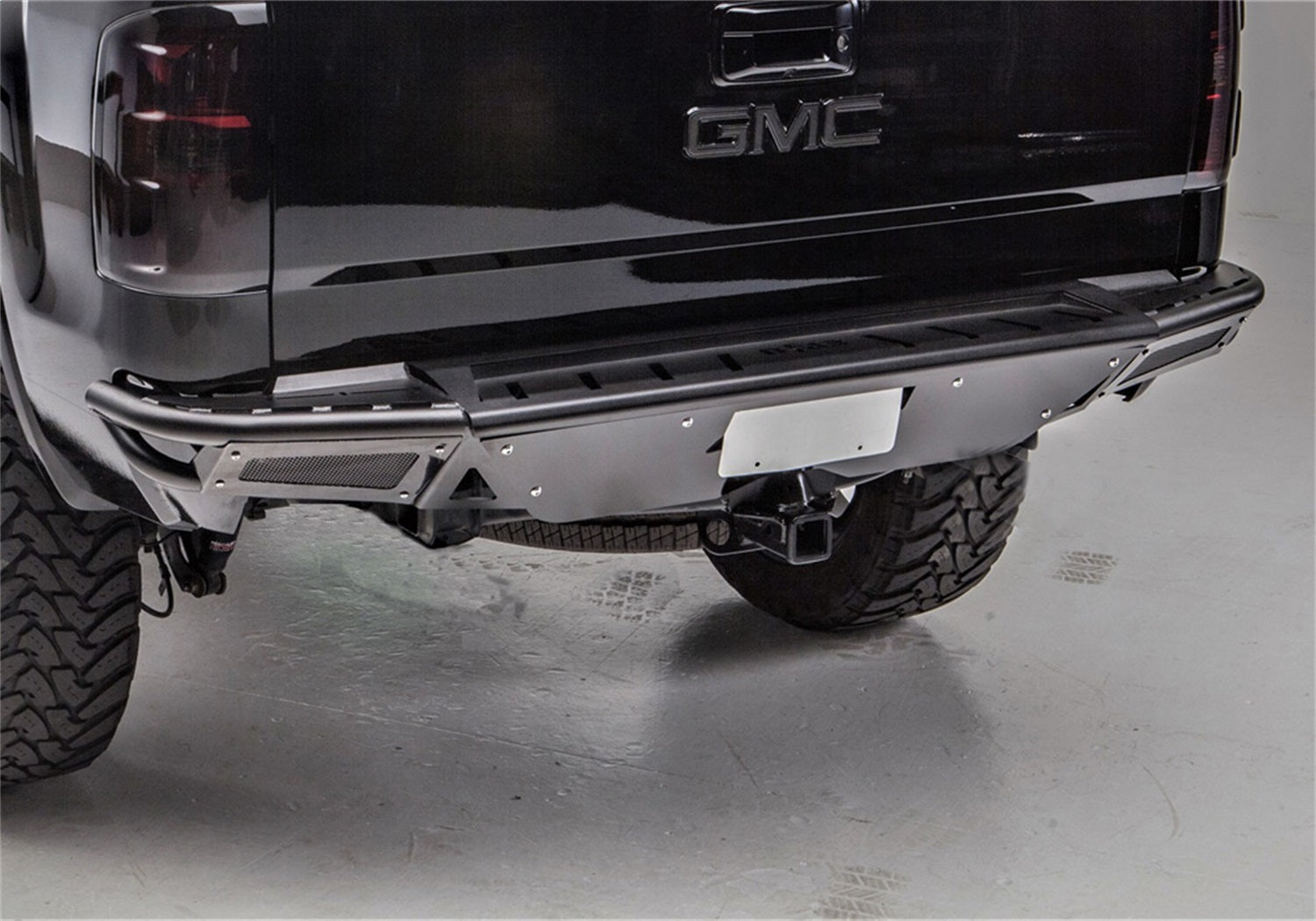 N-Fab C07RBS-H-TX RBS PreRunner Rear Bumper-07-13 Silv/Sierra 1500-TX Blk N-Fab C07RBS-H-TX