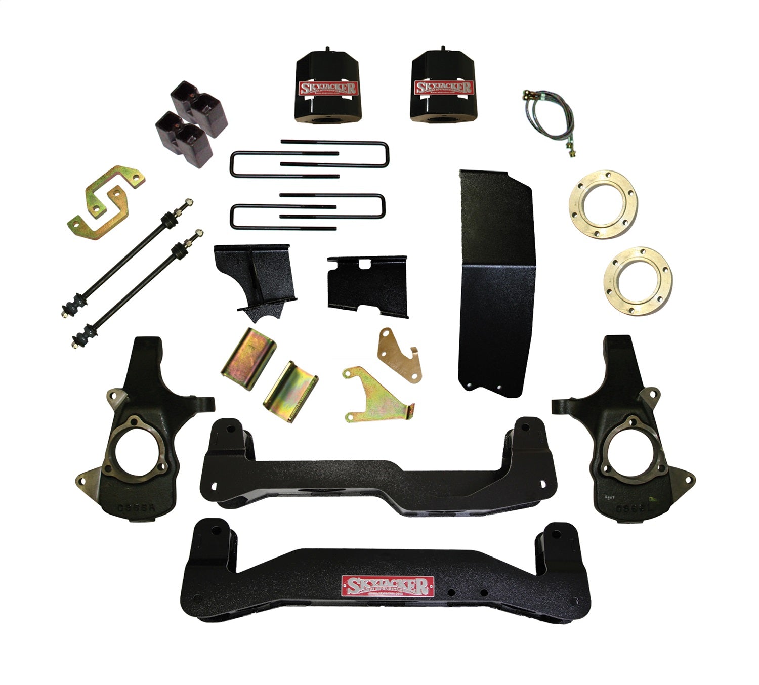 Skyjacker C14660PK-B 6-7in.KT;SP;STL;14>K1500BLK M Skyjacker C14660PK-B