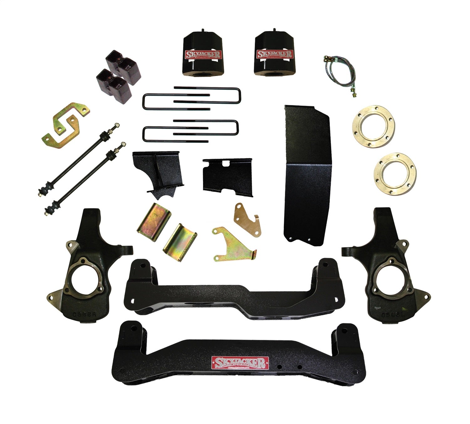 Skyjacker C14660APK-B 6-7in.KT;SPA;ALUM;14>GMBLK MA Skyjacker C14660APK-B