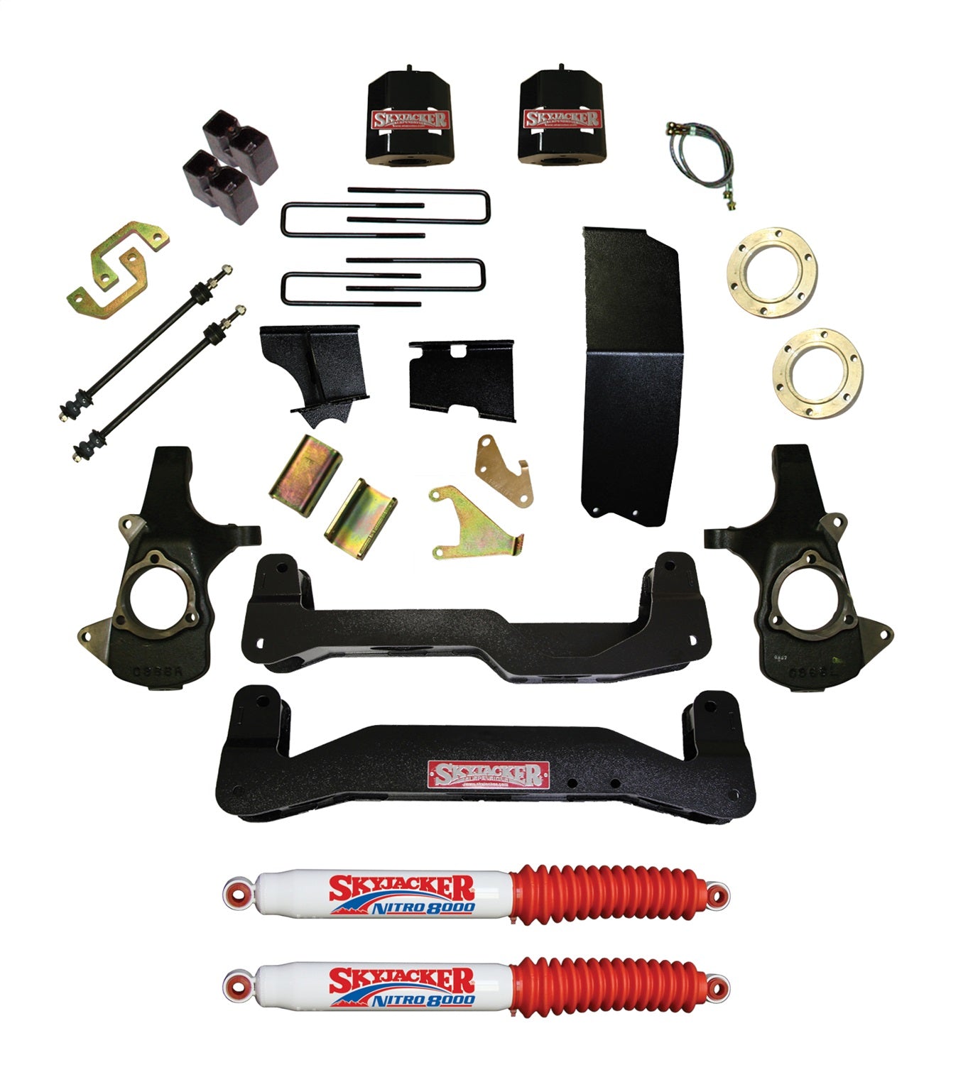 Skyjacker C14660PK-N 6-7IN. KT; SP; STL; 14>K1500NITRO Skyjacker C14660PK-N