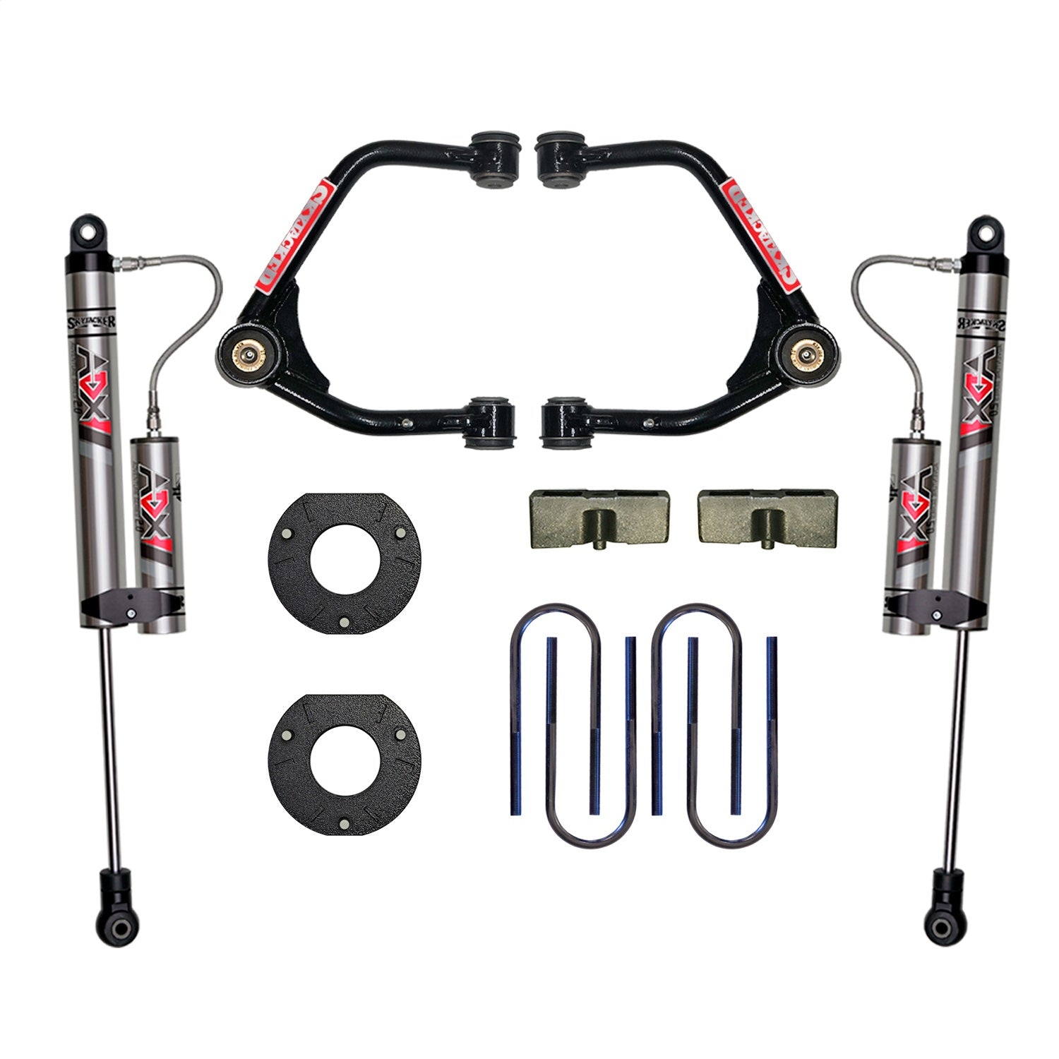 Skyjacker C19350MKX 3.5 in. Suspension Lift Kit With ADX 2.0 Remote Reservoir Shocks. Skyjacker C19350MKX