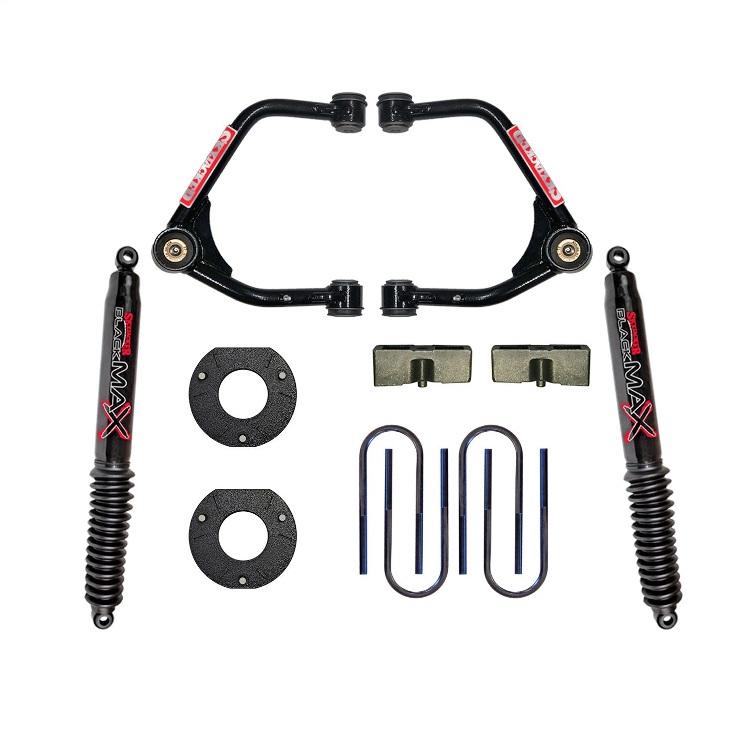 Skyjacker C19350MPB 3.5 in. Suspension Lift Kit With Black MAX Shocks. Skyjacker C19350MPB