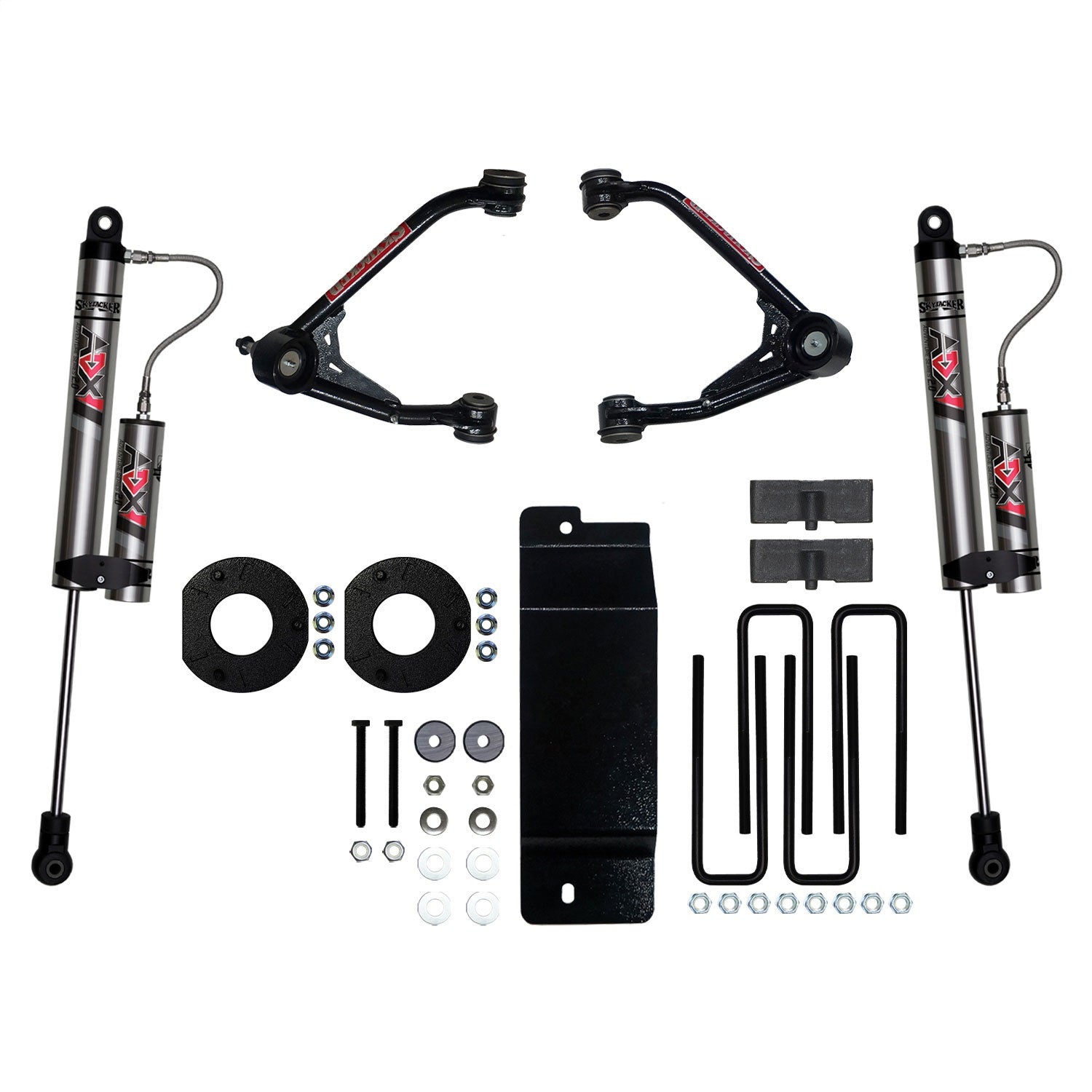 Skyjacker C7350KX 3.5 in. Suspension Lift Kit With ADX 2.0 Remote Reservoir Shocks. Skyjacker C7350KX
