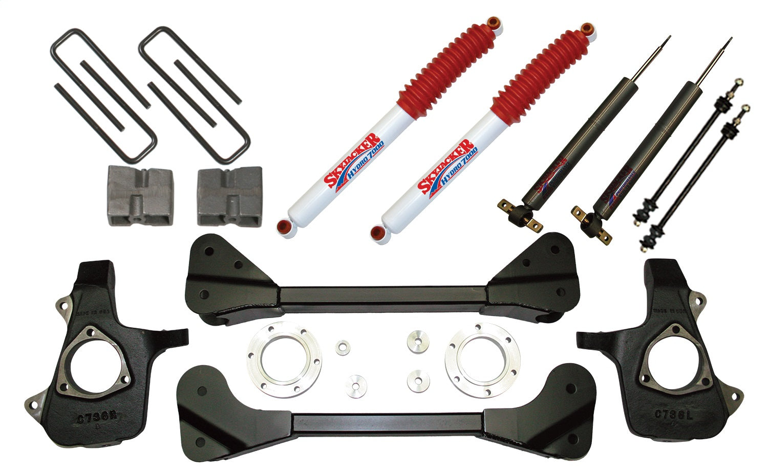 Skyjacker C7361PH 3.5-4IN. PALLET KIT; 07>GM 1500 Skyjacker C7361PH