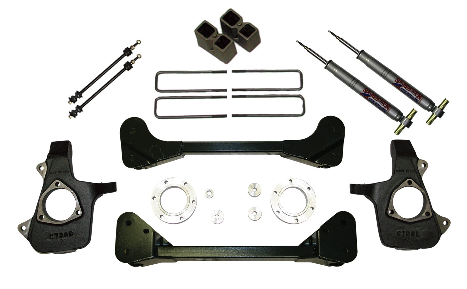 Skyjacker C7361PK-M 3.5-4IN. 07-13 GM15004X4; MONO Skyjacker C7361PK-M