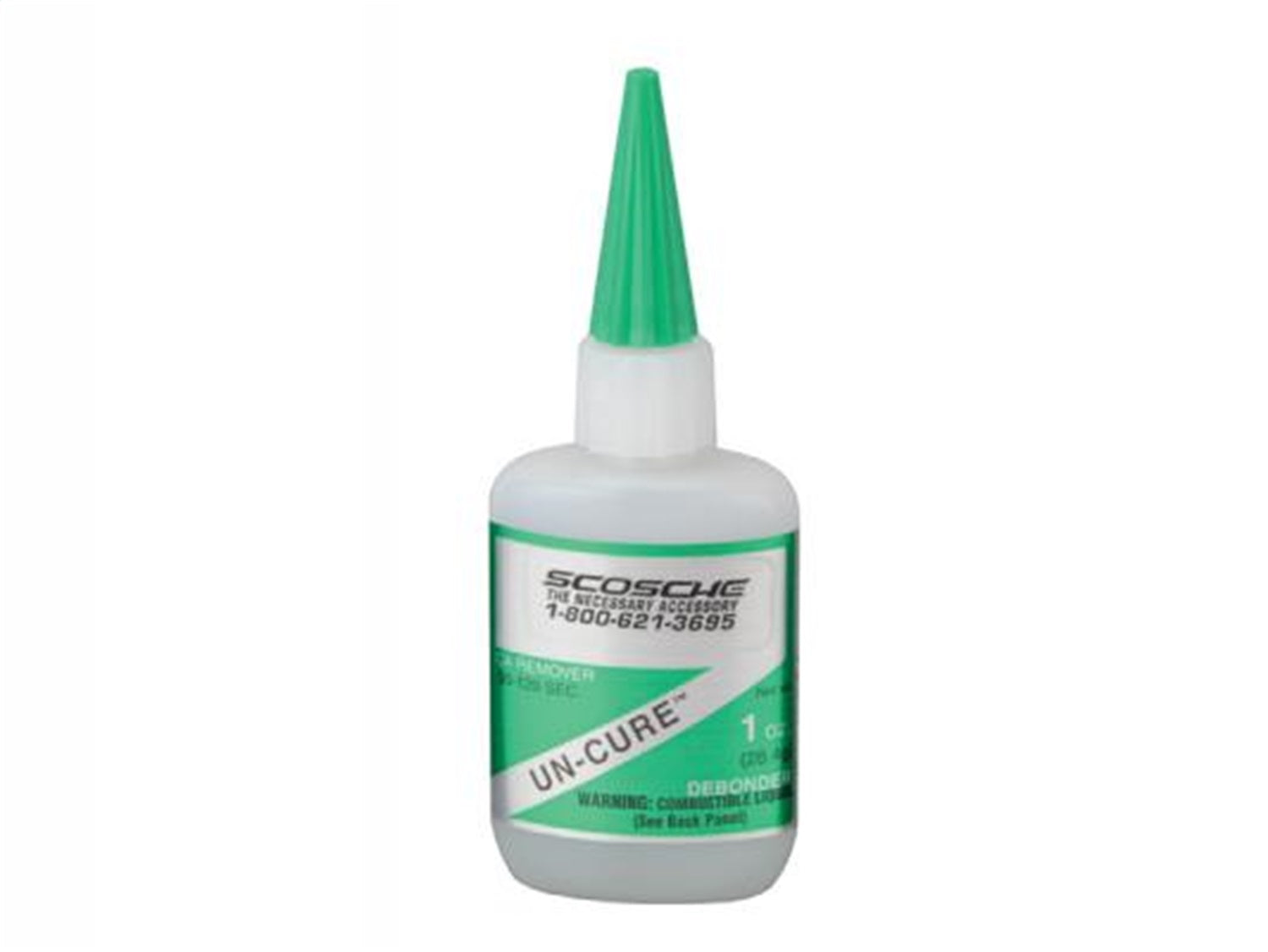Scosche CAD Cyanoacrylate Glue; Debonder; 1 oz.; Scosche CAD