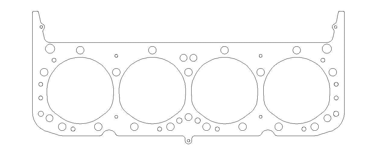 Cometic Gasket Automotive C5270-040 4.100 MLS Head Gasket .040 - SBC Cometic Gasket Automotive C5270-040