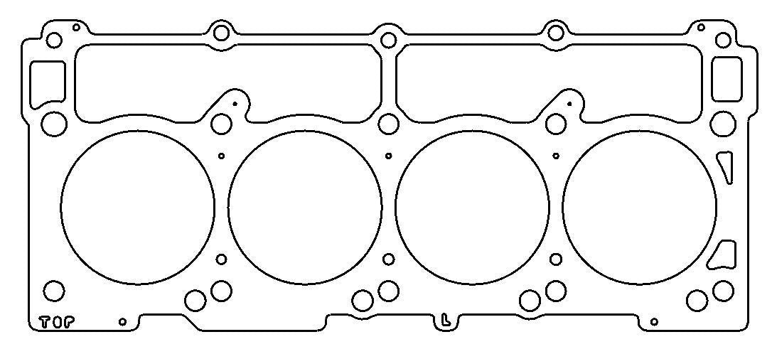 Cometic Gasket Automotive C5468-027 3.950 MLS LH Head Gasket .027 Dodge 5.7L Hemi Cometic Gasket Automotive C5468-027