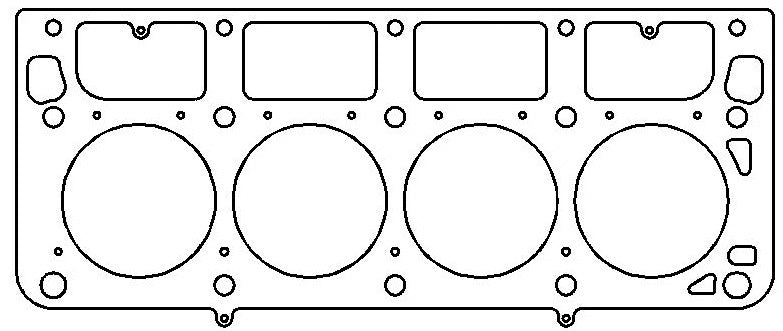 Cometic Gasket Automotive C5986-051 4.100 MLX Head Gasket .051 - GM LS 6.2L LH Cometic Gasket Automotive C5986-051