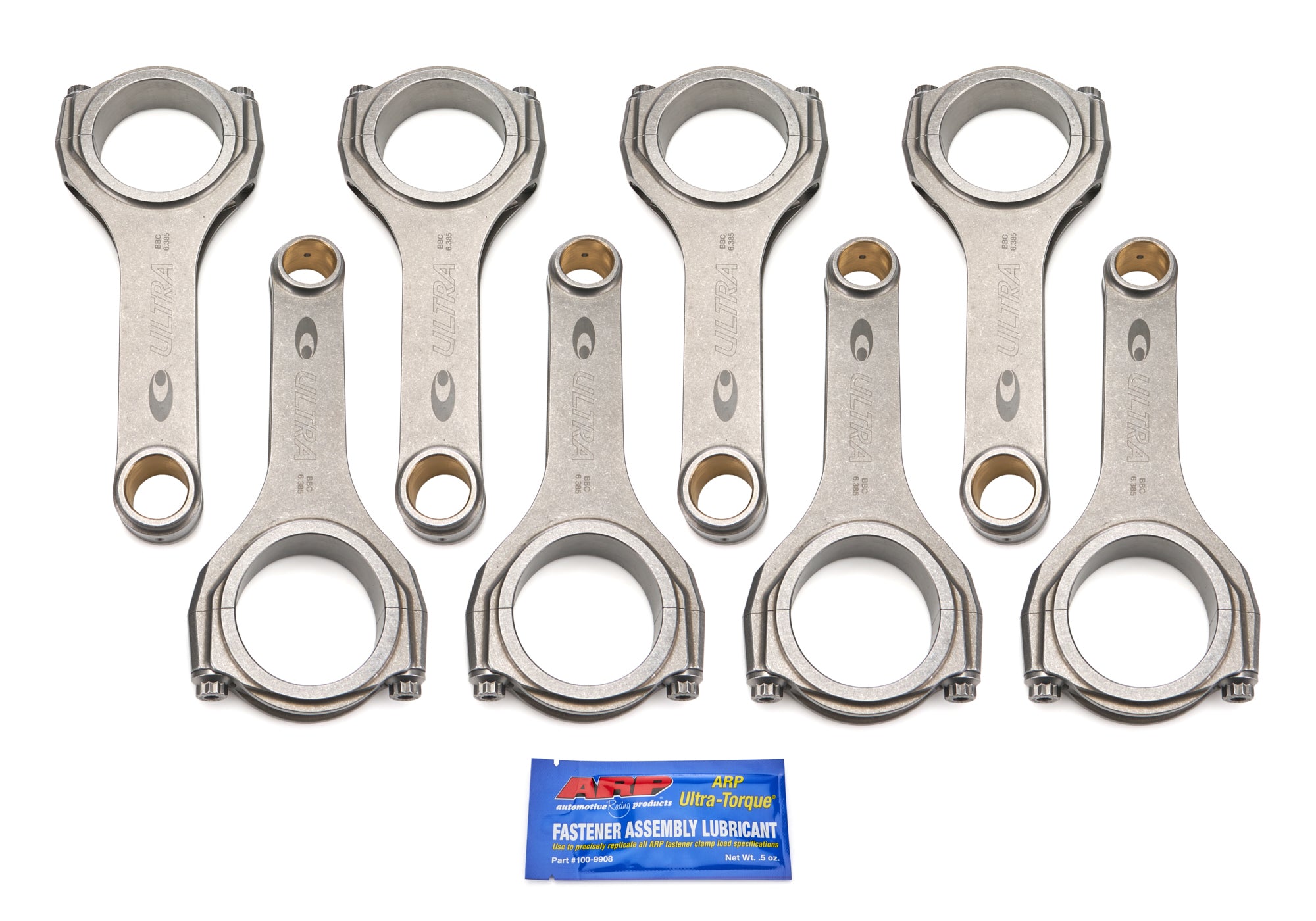 Callies U16200 BBC Forged H-Beam Rods - 6.385 Callies U16200