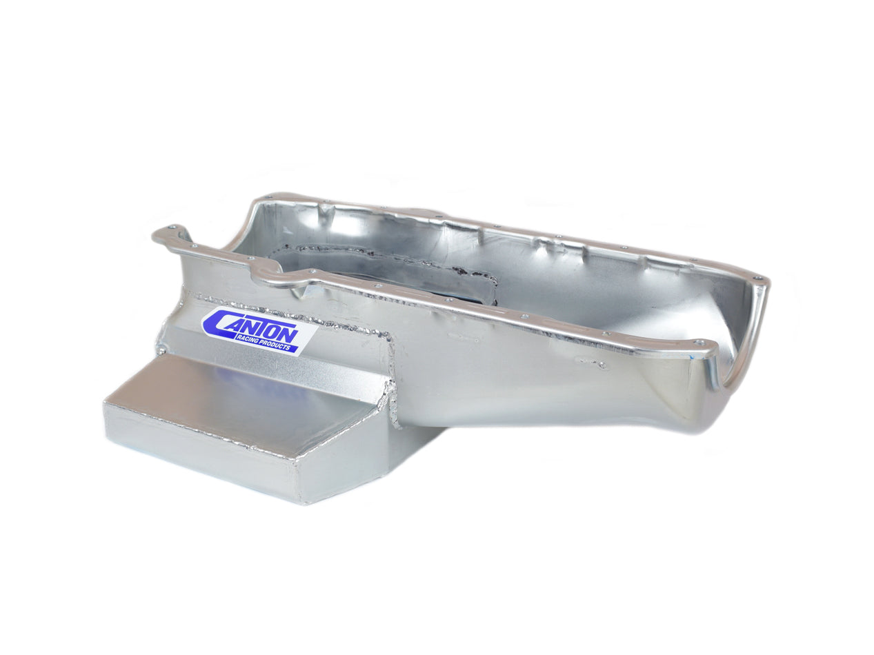 Canton 11-122M SBC 7in wet Sump Pan 80-85 w/RH Dipstick Canton 11-122M