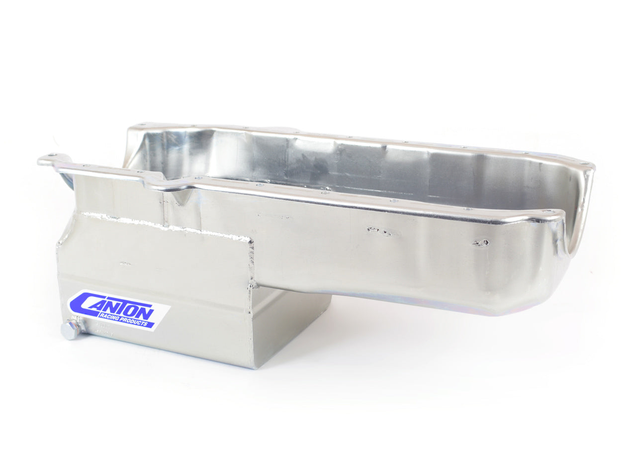 Canton 13-080T SBC Drag Race Oil Pan - 6qt. w/1pc. Rear Main Canton 13-080T
