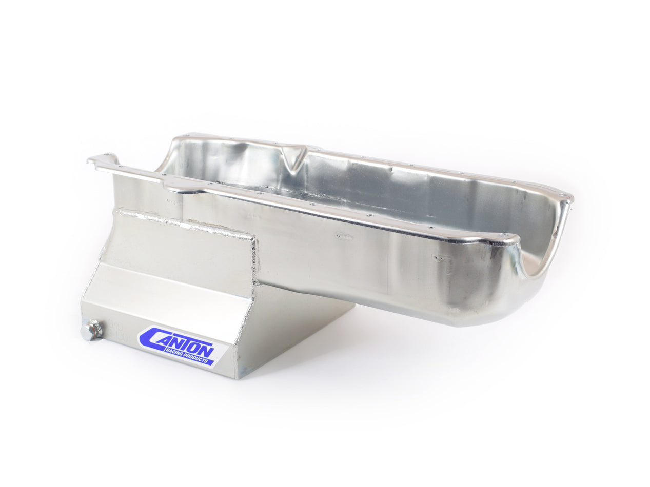 Canton 13-100 SBC T-Sump Drag Race Oil Pan - 8qt. Canton 13-100