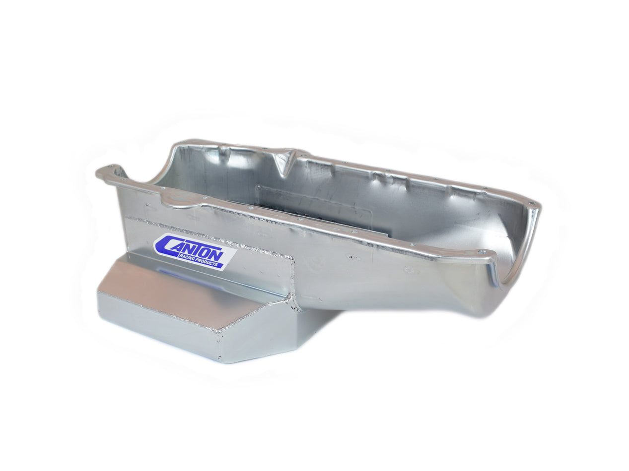 Canton 15-240 SBC Vette Road Race Oil Pan - 2pc. Rear Main Canton 15-240