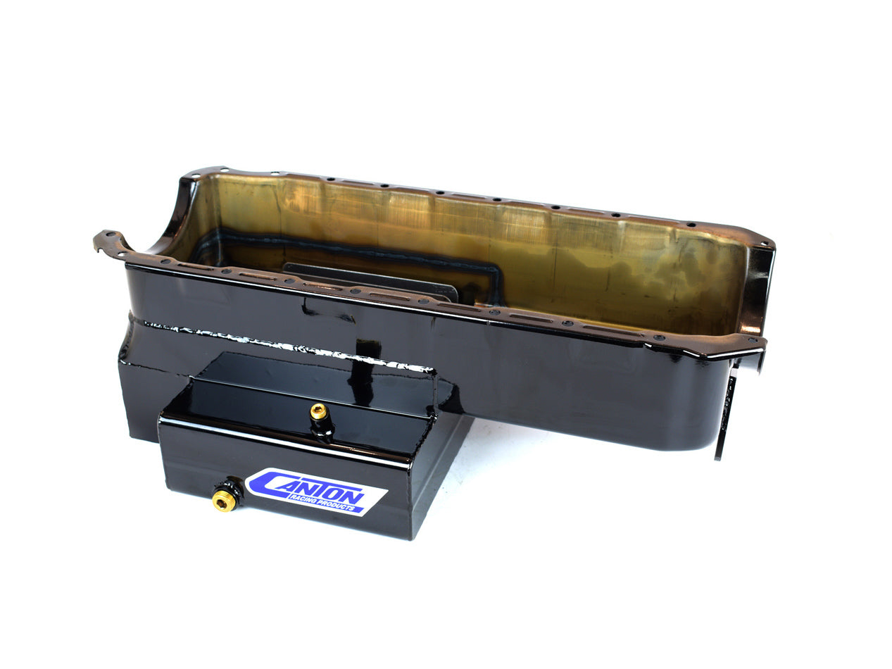 Canton 18-360 BBC Marine Oil Pan - 10qt. T-Sump 2pc. R/M Canton 18-360