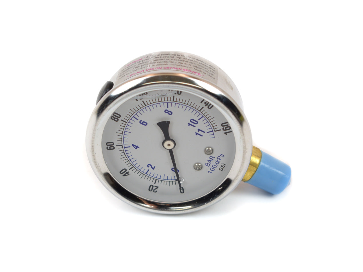 Canton 24-500 S/S Accusump Gauge 0-160psi- Liquid Filled Canton 24-500