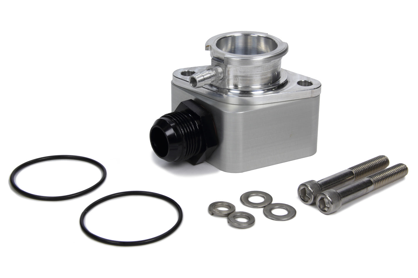Canton 80-006 Billet Filler Water Neck w/16AN Hose Fitting Canton 80-006
